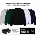 PULL HOMME COUPE CLASSIQUE (2 ACHETÉS, 5 REÇUS) + LUNETTES DE SOLEIL