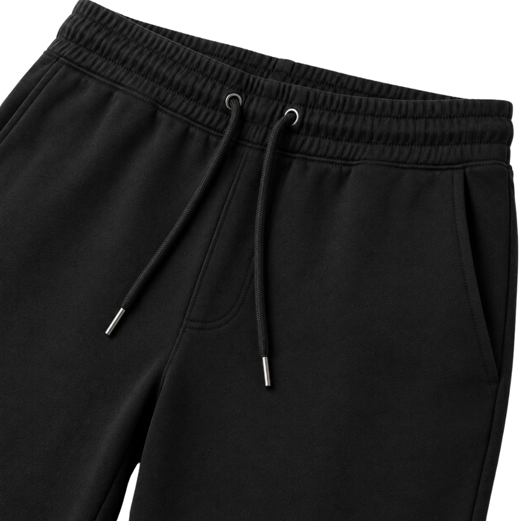 Premium Tapered Jogger Trousers – Black | Kollburm