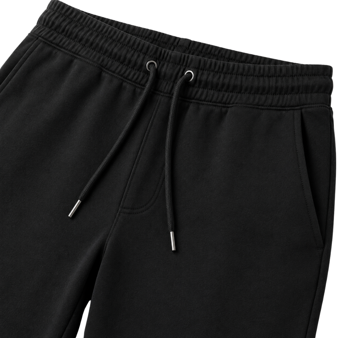 Premium Tapered Jogger Trousers – Black | Kollburm