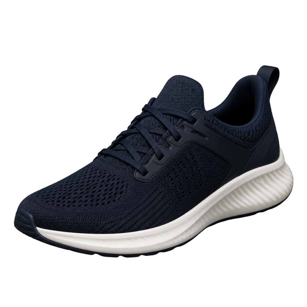 Performance Knit Running Trainers – Navy Blue | Kollburm