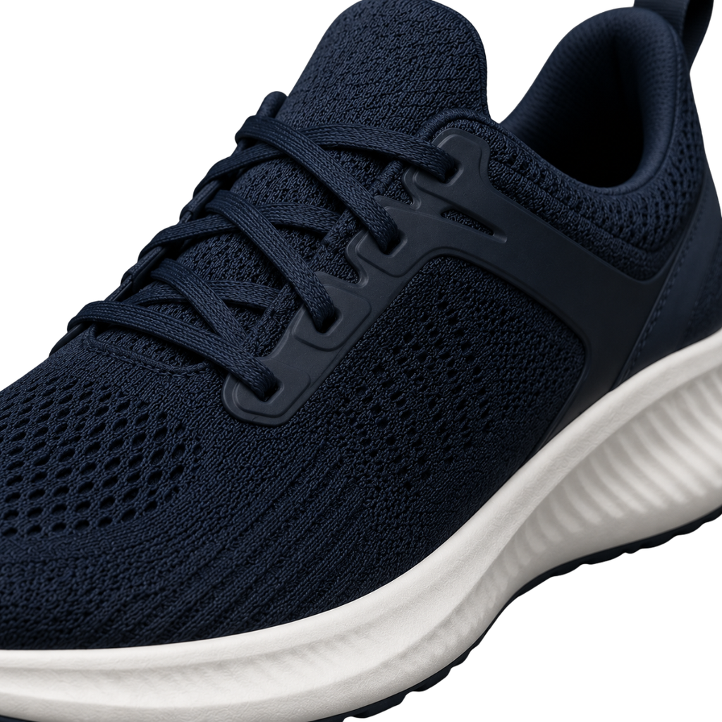 Performance Knit Running Trainers – Navy Blue | Kollburm