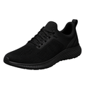 Performance Knit Running Trainers – Jet Black | Kollburm
