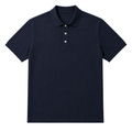 Premium Cotton Piqué Polo Shirt – Navy | Kollburm