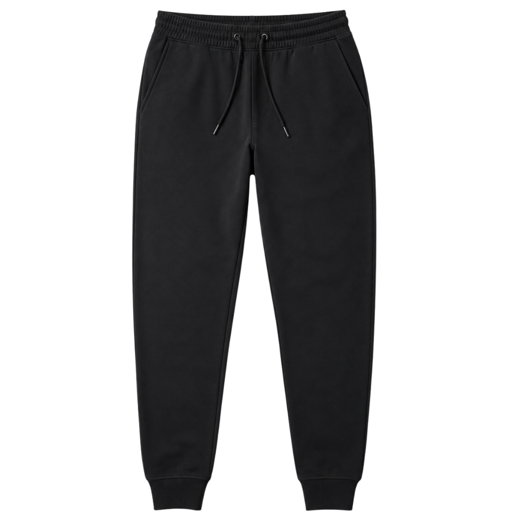 Premium Tapered Jogger Trousers – Black | Kollburm